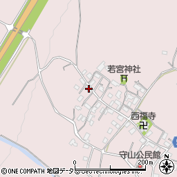 滋賀県大津市八屋戸324周辺の地図