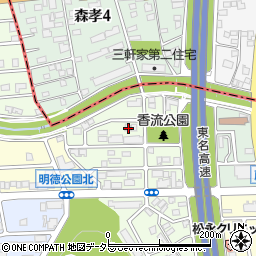 愛知県名古屋市名東区藤森西町505周辺の地図