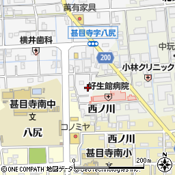 愛知県あま市甚目寺八尻132周辺の地図