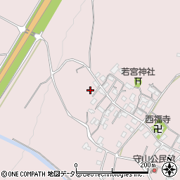 滋賀県大津市八屋戸318周辺の地図