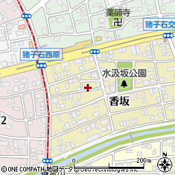 愛知県名古屋市名東区香坂310周辺の地図