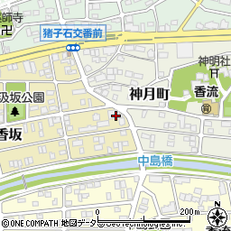 愛知県名古屋市名東区香坂1309周辺の地図