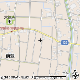愛知県愛西市早尾町前並29周辺の地図