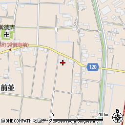 愛知県愛西市早尾町前並17周辺の地図