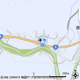 京都府船井郡京丹波町上大久保下地69周辺の地図