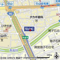 愛知県名古屋市名東区引山2丁目1112周辺の地図