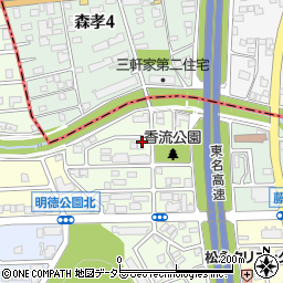愛知県名古屋市名東区藤森西町506周辺の地図