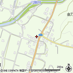京都府京都市右京区京北下弓削町15周辺の地図