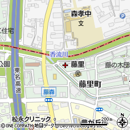愛知県名古屋市名東区藤里町802周辺の地図