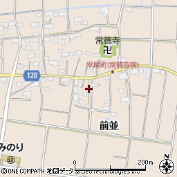 愛知県愛西市早尾町前並89-7周辺の地図