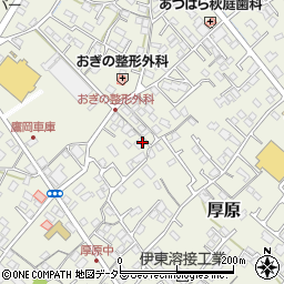 静岡県富士市厚原1285-9周辺の地図