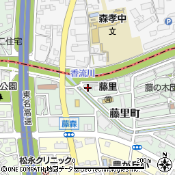 愛知県名古屋市名東区藤里町801周辺の地図