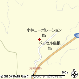 島根県仁多郡奥出雲町三沢1952周辺の地図