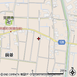 愛知県愛西市早尾町前並29-1周辺の地図