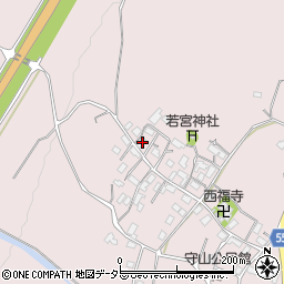 滋賀県大津市八屋戸310周辺の地図