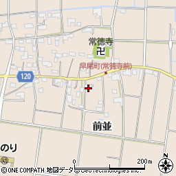 愛知県愛西市早尾町前並86-4周辺の地図