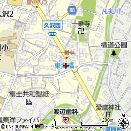 日興通信株式会社　富士サービスセンター周辺の地図