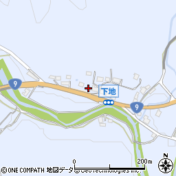 京都府船井郡京丹波町上大久保下地89周辺の地図