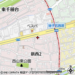 田籾名古屋線周辺の地図