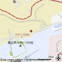 愛知県長久手市立花周辺の地図
