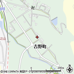 愛知県瀬戸市吉野町周辺の地図