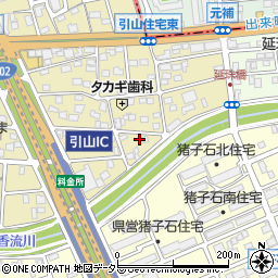 愛知県名古屋市名東区引山2丁目1003周辺の地図