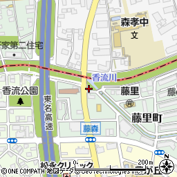 愛知県名古屋市名東区藤里町701周辺の地図