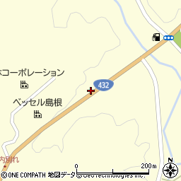 島根県仁多郡奥出雲町三沢107周辺の地図