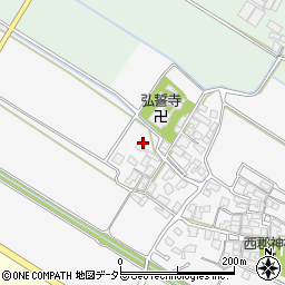 滋賀県東近江市躰光寺町966-1周辺の地図