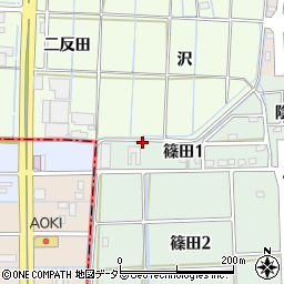 愛知県あま市北苅（東沖）周辺の地図