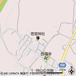 滋賀県大津市八屋戸306周辺の地図