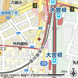名鉄協商大曽根駅前駐車場周辺の地図