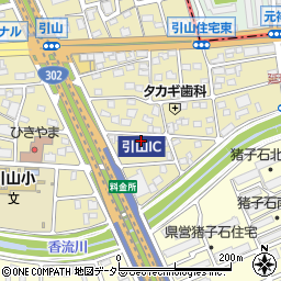 愛知県名古屋市名東区引山2丁目1105周辺の地図