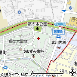 愛知県名古屋市名東区藤里町1601周辺の地図