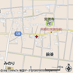 愛知県愛西市早尾町前並89-9周辺の地図