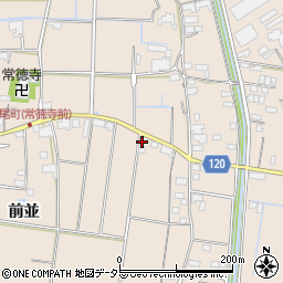 愛知県愛西市早尾町前並18-3周辺の地図