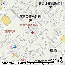 静岡県富士市厚原1285-6周辺の地図