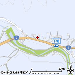 京都府船井郡京丹波町上大久保下地95周辺の地図
