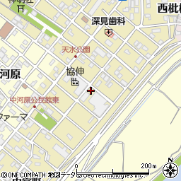 愛知県清須市土器野宮東周辺の地図