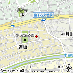 愛知県名古屋市名東区香坂907周辺の地図
