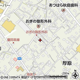静岡県富士市厚原1285-4周辺の地図