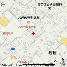静岡県富士市厚原1285-5周辺の地図