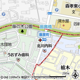 愛知県名古屋市名東区藤里町9周辺の地図