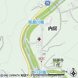 静岡県富士宮市内房4046周辺の地図