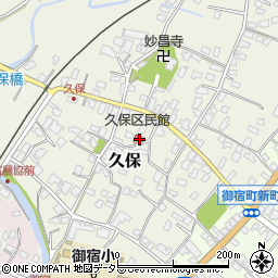 千葉県夷隅郡御宿町久保2117周辺の地図