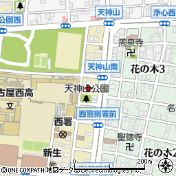 愛知県名古屋市西区天神山町6-9周辺の地図