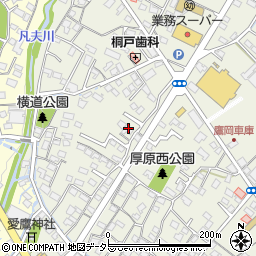 静岡県富士市厚原884-4周辺の地図
