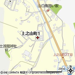 愛知県瀬戸市上之山町1丁目165周辺の地図