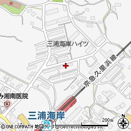 三浦海岸ハイツ４号棟周辺の地図