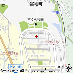 愛知県瀬戸市宮地町104-30周辺の地図